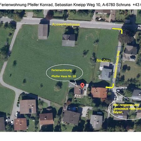 Ferienwohnung Konrad Pfeifer Schruns Exterior foto